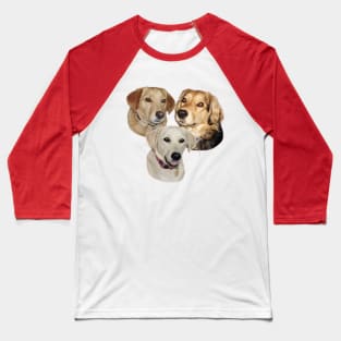 Rescued stray dogs Baseball T-Shirt